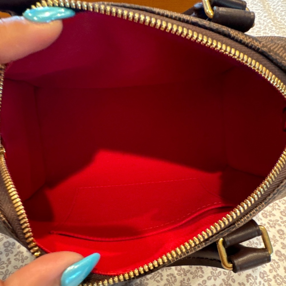 🧡Speedy Bandoulière 20 - Damier Ebene♥️